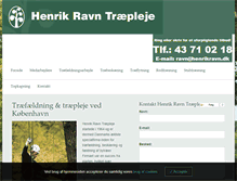 Tablet Screenshot of henrikravn.dk